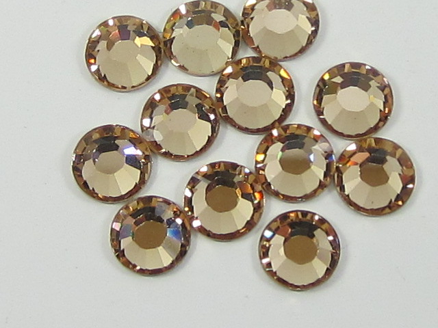 1 Gross 16ss LIGHT COLORADO TOPAZ HOTFIX European Rhinestones